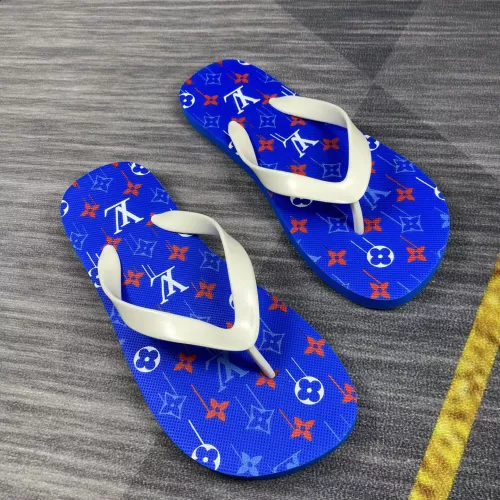 Cheap Louis Vuitton Slippers For Men #1303071 Replica Wholesale [$45.00 USD] [ITEM#1303071] on Replica Louis Vuitton Slippers