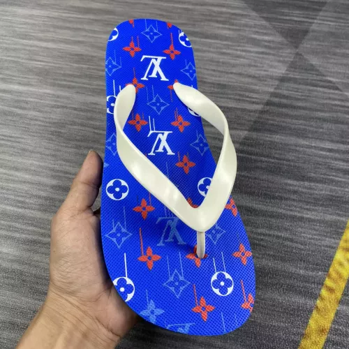 Cheap Louis Vuitton Slippers For Men #1303071 Replica Wholesale [$45.00 USD] [ITEM#1303071] on Replica Louis Vuitton Slippers