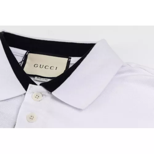 Cheap Gucci T-Shirts Short Sleeved For Men #1303080 Replica Wholesale [$40.00 USD] [ITEM#1303080] on Replica Gucci T-Shirts