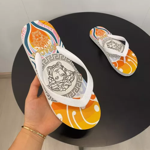 Cheap Versace Slippers For Men #1303105 Replica Wholesale [$48.00 USD] [ITEM#1303105] on Replica Versace Slippers