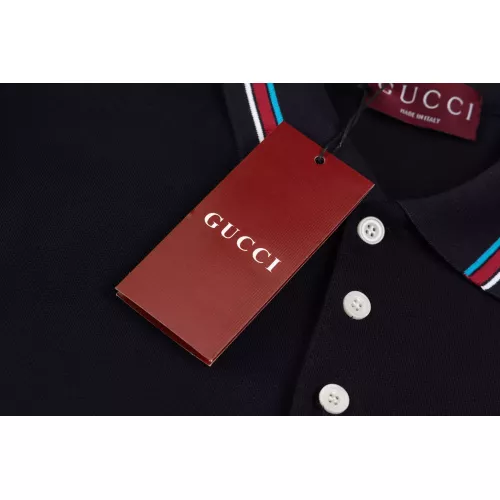 Cheap Gucci T-Shirts Short Sleeved For Men #1303107 Replica Wholesale [$40.00 USD] [ITEM#1303107] on Replica Gucci T-Shirts