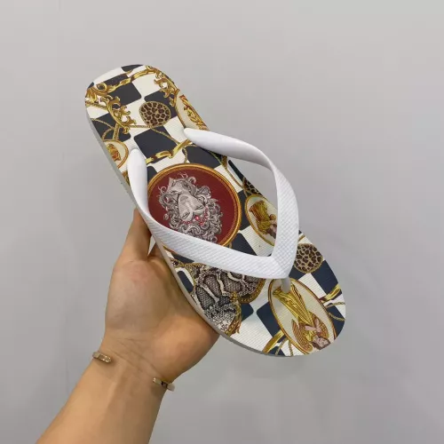 Cheap Versace Slippers For Men #1303112 Replica Wholesale [$48.00 USD] [ITEM#1303112] on Replica Versace Slippers