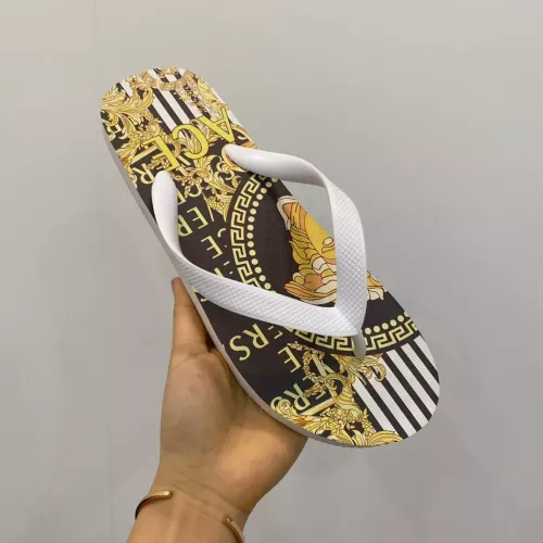 Cheap Versace Slippers For Men #1303117 Replica Wholesale [$48.00 USD] [ITEM#1303117] on Replica Versace Slippers