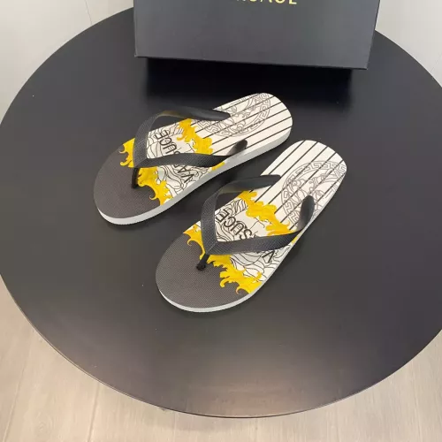 Cheap Versace Slippers For Men #1303121 Replica Wholesale [$48.00 USD] [ITEM#1303121] on Replica Versace Slippers