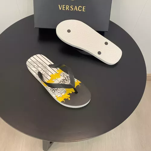 Cheap Versace Slippers For Men #1303121 Replica Wholesale [$48.00 USD] [ITEM#1303121] on Replica Versace Slippers