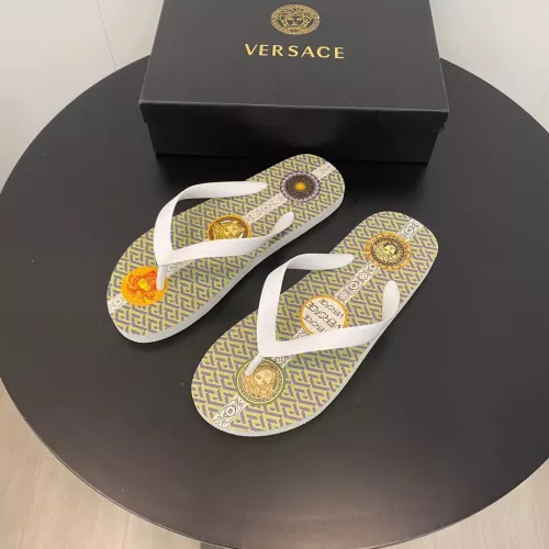 Cheap Versace Slippers For Men #1303125 Replica Wholesale [$48.00 USD] [ITEM#1303125] on Replica Versace Slippers