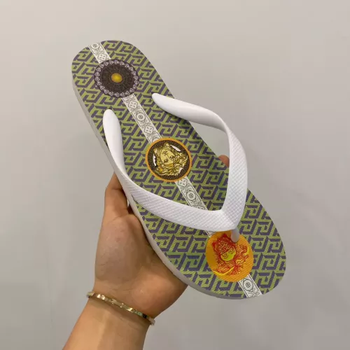 Cheap Versace Slippers For Women #1303126 Replica Wholesale [$48.00 USD] [ITEM#1303126] on Replica Versace Slippers