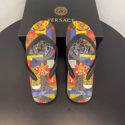 Cheap Versace Slippers For Men #1303127 Replica Wholesale [$48.00 USD] [ITEM#1303127] on Replica Versace Slippers