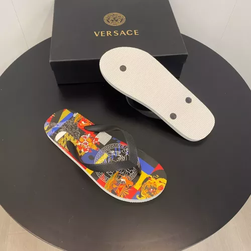 Cheap Versace Slippers For Men #1303127 Replica Wholesale [$48.00 USD] [ITEM#1303127] on Replica Versace Slippers