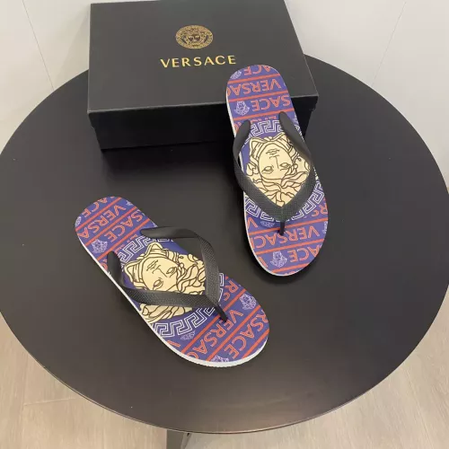 Cheap Versace Slippers For Men #1303131 Replica Wholesale [$48.00 USD] [ITEM#1303131] on Replica Versace Slippers