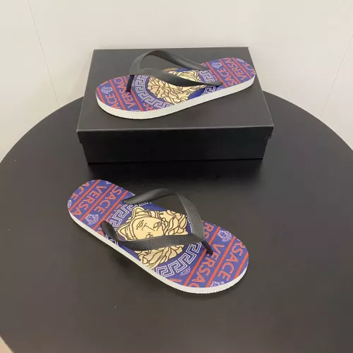 Cheap Versace Slippers For Men #1303131 Replica Wholesale [$48.00 USD] [ITEM#1303131] on Replica Versace Slippers