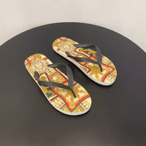 Cheap Versace Slippers For Men #1303133 Replica Wholesale [$48.00 USD] [ITEM#1303133] on Replica Versace Slippers