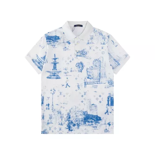 Cheap Louis Vuitton LV T-Shirts Short Sleeved For Men #1303173 Replica Wholesale [$41.00 USD] [ITEM#1303173] on Replica Louis Vuitton LV T-Shirts