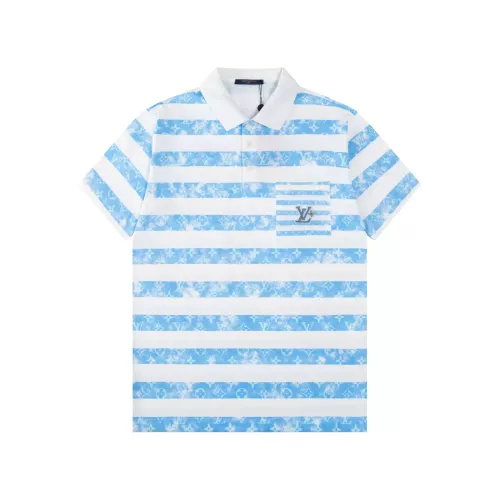 Cheap Louis Vuitton LV T-Shirts Short Sleeved For Men #1303176 Replica Wholesale [$41.00 USD] [ITEM#1303176] on Replica Louis Vuitton LV T-Shirts