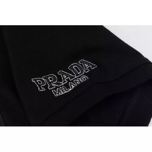 Cheap Prada T-Shirts Short Sleeved For Men #1303185 Replica Wholesale [$40.00 USD] [ITEM#1303185] on Replica Prada T-Shirts