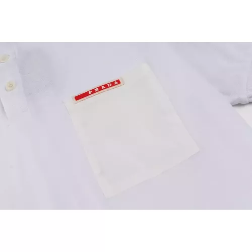 Cheap Prada T-Shirts Short Sleeved For Men #1303186 Replica Wholesale [$40.00 USD] [ITEM#1303186] on Replica Prada T-Shirts