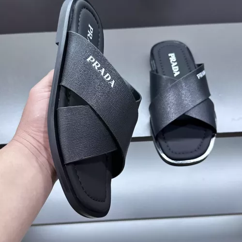 Cheap Prada Slippers For Men #1303201 Replica Wholesale [$52.00 USD] [ITEM#1303201] on Replica Prada Slippers