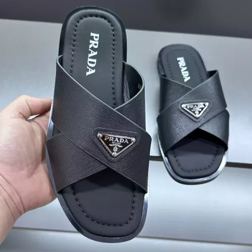 Cheap Prada Slippers For Men #1303204 Replica Wholesale [$52.00 USD] [ITEM#1303204] on Replica Prada Slippers