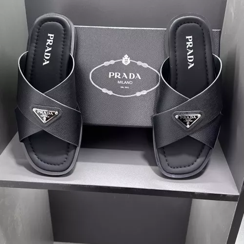 Cheap Prada Slippers For Men #1303204 Replica Wholesale [$52.00 USD] [ITEM#1303204] on Replica Prada Slippers