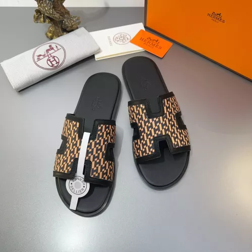 Cheap Hermes Slippers For Men #1303265 Replica Wholesale [$48.00 USD] [ITEM#1303265] on Replica Hermes Slippers