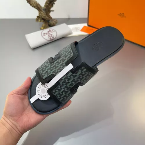 Cheap Hermes Slippers For Men #1303267 Replica Wholesale [$48.00 USD] [ITEM#1303267] on Replica Hermes Slippers