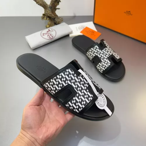 Cheap Hermes Slippers For Men #1303270 Replica Wholesale [$48.00 USD] [ITEM#1303270] on Replica Hermes Slippers