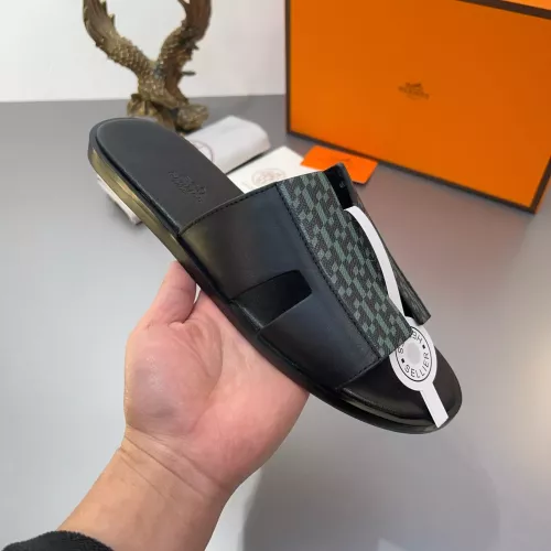 Cheap Hermes Slippers For Men #1303273 Replica Wholesale [$48.00 USD] [ITEM#1303273] on Replica Hermes Slippers