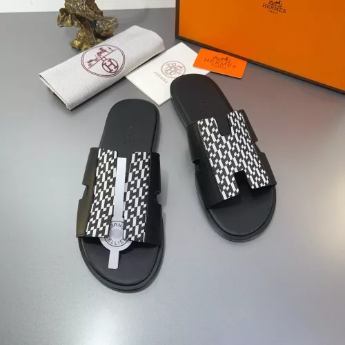 Cheap Hermes Slippers For Men #1303277 Replica Wholesale [$48.00 USD] [ITEM#1303277] on Replica Hermes Slippers