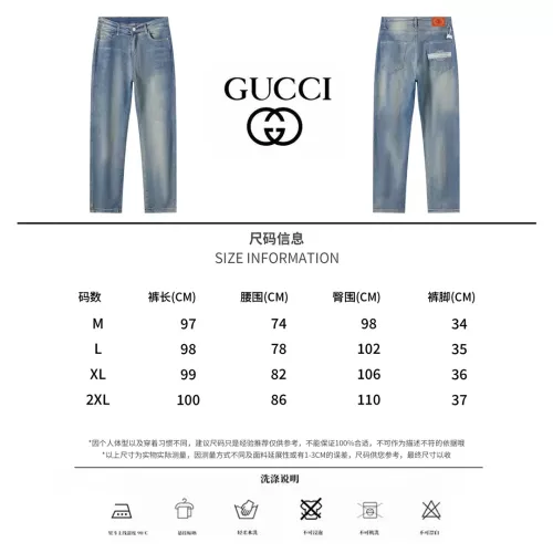 Cheap Gucci Jeans For Men #1303291 Replica Wholesale [$48.00 USD] [ITEM#1303291] on Replica Gucci Jeans