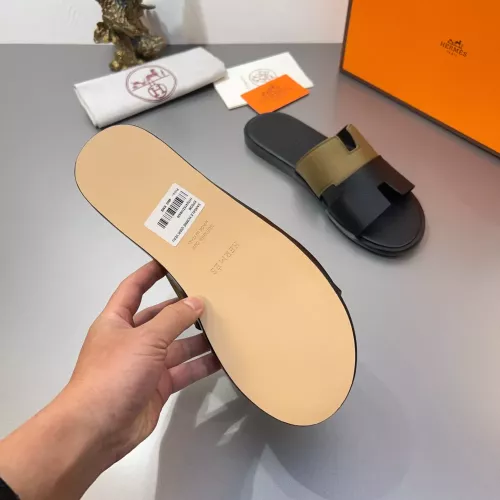 Cheap Hermes Slippers For Men #1303306 Replica Wholesale [$48.00 USD] [ITEM#1303306] on Replica Hermes Slippers