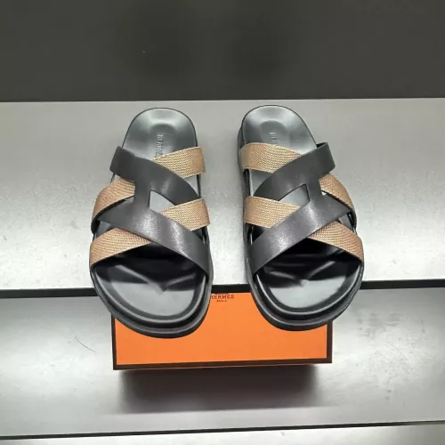 Cheap Hermes Slippers For Men #1303322 Replica Wholesale [$60.00 USD] [ITEM#1303322] on Replica Hermes Slippers