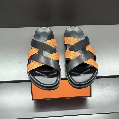 Cheap Hermes Slippers For Men #1303323 Replica Wholesale [$60.00 USD] [ITEM#1303323] on Replica Hermes Slippers