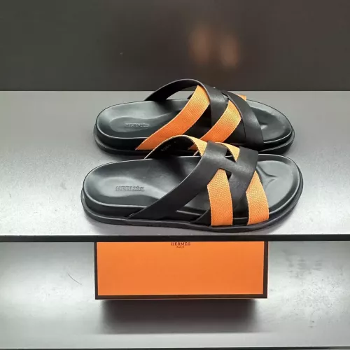 Cheap Hermes Slippers For Men #1303323 Replica Wholesale [$60.00 USD] [ITEM#1303323] on Replica Hermes Slippers