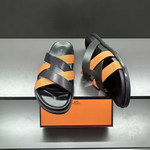 Cheap Hermes Slippers For Men #1303323 Replica Wholesale [$60.00 USD] [ITEM#1303323] on Replica Hermes Slippers