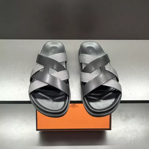 Cheap Hermes Slippers For Men #1303324 Replica Wholesale [$60.00 USD] [ITEM#1303324] on Replica Hermes Slippers