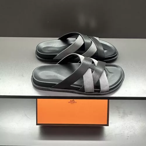 Cheap Hermes Slippers For Men #1303324 Replica Wholesale [$60.00 USD] [ITEM#1303324] on Replica Hermes Slippers
