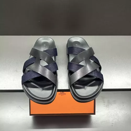 Cheap Hermes Slippers For Men #1303326 Replica Wholesale [$60.00 USD] [ITEM#1303326] on Replica Hermes Slippers