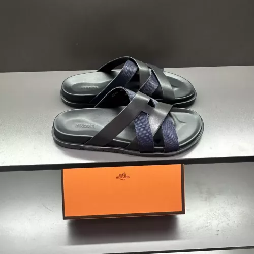 Cheap Hermes Slippers For Men #1303326 Replica Wholesale [$60.00 USD] [ITEM#1303326] on Replica Hermes Slippers