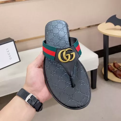 Cheap Gucci Slippers For Men #1303380 Replica Wholesale [$45.00 USD] [ITEM#1303380] on Replica Gucci Slippers