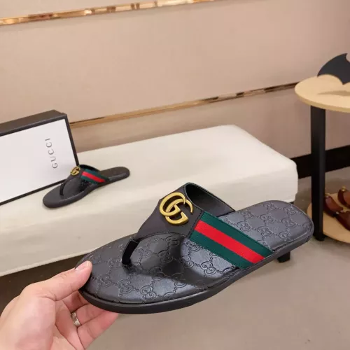 Cheap Gucci Slippers For Men #1303380 Replica Wholesale [$45.00 USD] [ITEM#1303380] on Replica Gucci Slippers