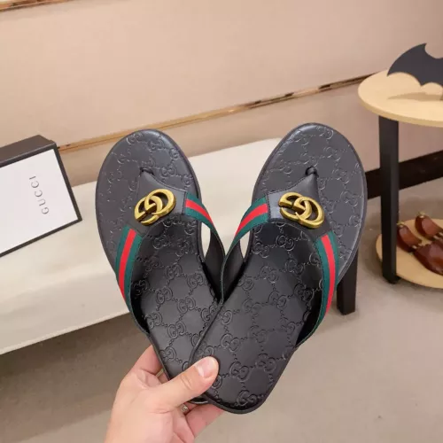 Cheap Gucci Slippers For Men #1303380 Replica Wholesale [$45.00 USD] [ITEM#1303380] on Replica Gucci Slippers