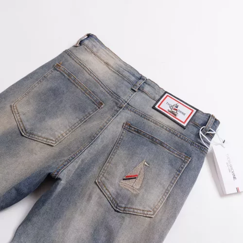 Cheap Thom Browne TB Jeans For Men #1303396 Replica Wholesale [$48.00 USD] [ITEM#1303396] on Replica Thom Browne TB Jeans