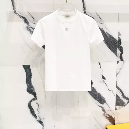 Chanel T-Shirts Short Sleeved For Women #1303425