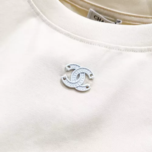 Cheap Chanel T-Shirts Short Sleeved For Women #1303426 Replica Wholesale [$40.00 USD] [ITEM#1303426] on Replica Chanel T-Shirts