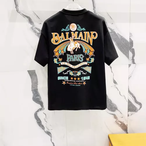 Cheap Balmain T-Shirts Short Sleeved For Unisex #1303487 Replica Wholesale [$41.00 USD] [ITEM#1303487] on Replica Balmain T-Shirts