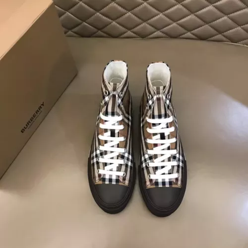 Cheap Burberry High Tops Shoes For Men #1303596 Replica Wholesale [$82.00 USD] [ITEM#1303596] on Replica Burberry High Tops Shoes