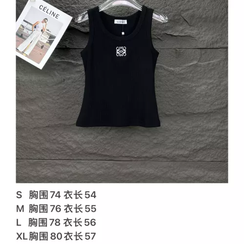 Cheap LOEWE T-Shirts Sleeveless For Women #1303681 Replica Wholesale [$42.00 USD] [ITEM#1303681] on Replica LOEWE T-Shirts