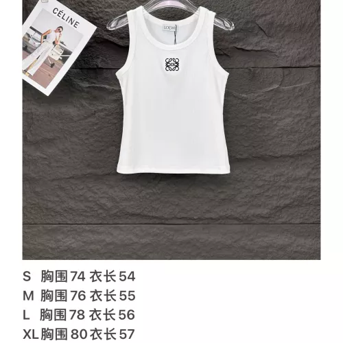 Cheap LOEWE T-Shirts Sleeveless For Women #1303682 Replica Wholesale [$42.00 USD] [ITEM#1303682] on Replica LOEWE T-Shirts