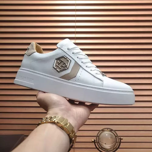 Cheap Philipp Plein PP Casual Shoes For Men #1303698 Replica Wholesale [$108.00 USD] [ITEM#1303698] on Replica Philipp Plein PP Casual Shoes