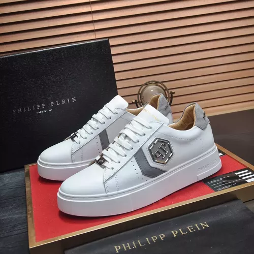 Cheap Philipp Plein PP Casual Shoes For Men #1303700 Replica Wholesale [$108.00 USD] [ITEM#1303700] on Replica Philipp Plein PP Casual Shoes